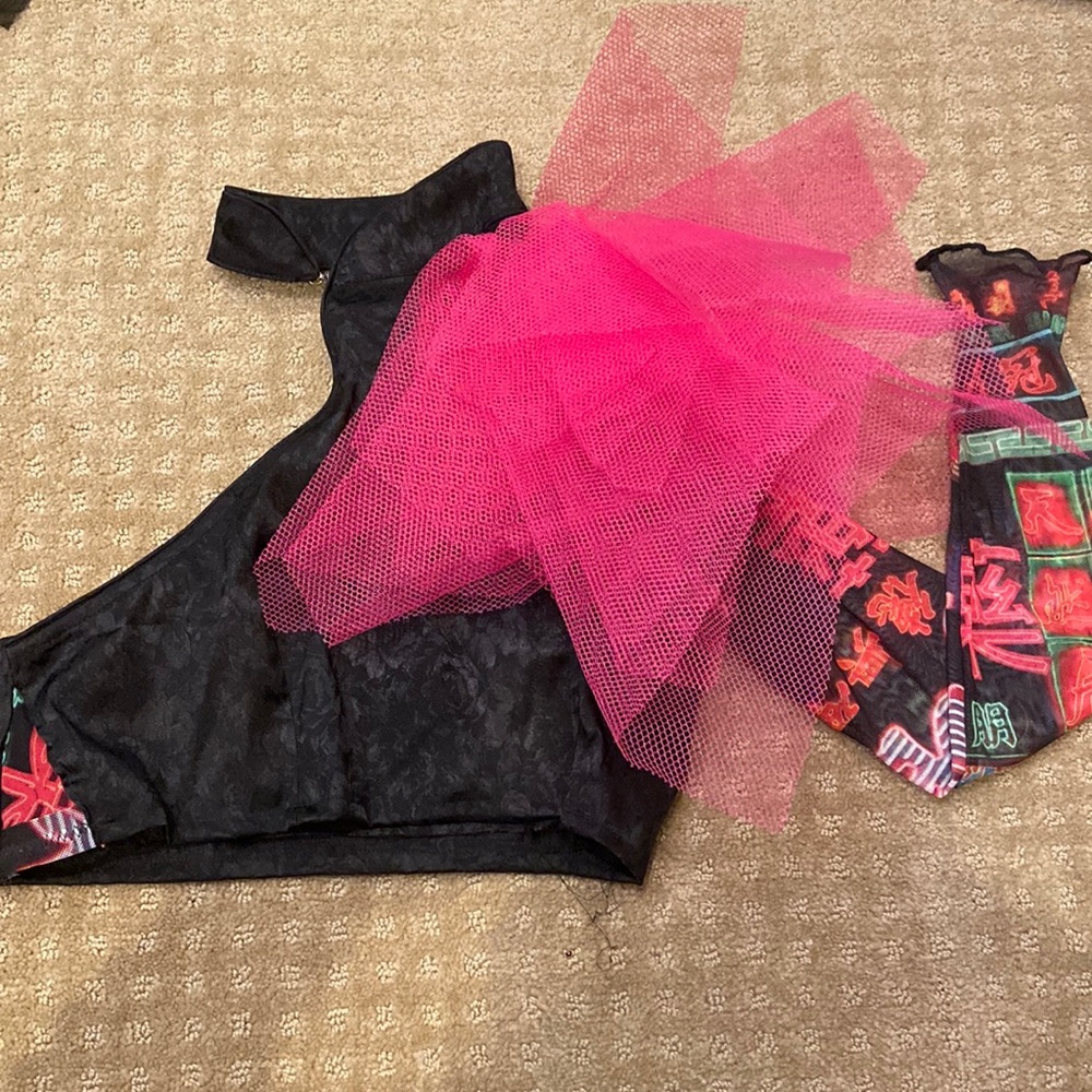 Girls Two-piece “City” Jazz Dance Costume